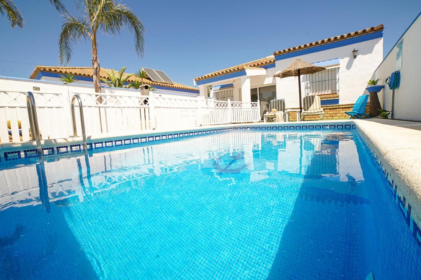 Villa Yuca Con Piscina Privada En Conil De La Frontera Exteriör bild