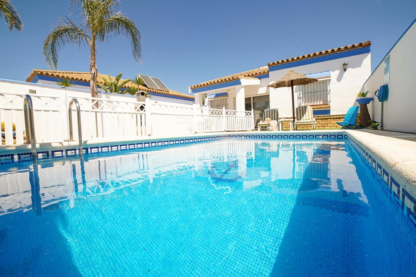 Villa Yuca Con Piscina Privada En Conil De La Frontera Exteriör bild
